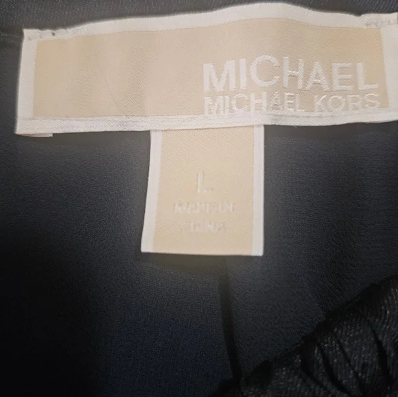 Michael Kors Navy Blue Pleated Jumpsuit - Picture 11 of 11